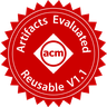 ACM Artifacts Evaluated: Reusable